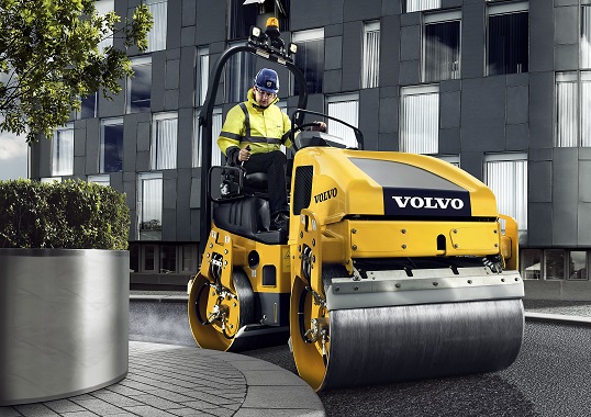 compacteur sol et enrobé volvo