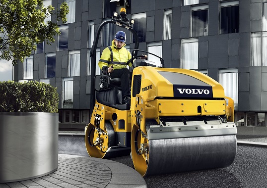 compacteur sol et enrobé volvo